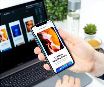 connect via phone to mail